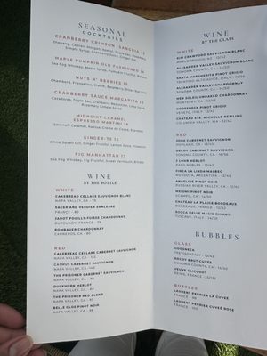 Menu photo 4 The Reef Newport, RI Menu photo 4 The Reef Newport, RI