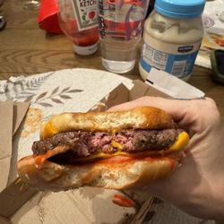 McDonald's - Raw Quarter Pounder with Cheese