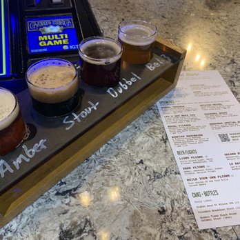 The Front Yard - Ellis Island Brewery Dark Beer Flight - Beer Gardens Near Me - Las Vegas, Nevada The Front Yard - Ellis Island Brewery Dark Beer Flight - Beer Gardens Near Me - Las Vegas, Nevada