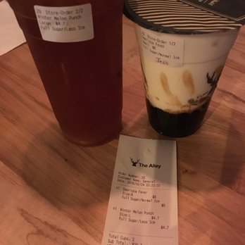 The Alley - Drinks are on the pricier side but well worth your dollar!!! - Bubble Tea Near Me - Toronto, Ontario The Alley - Drinks are on the pricier side but well worth your dollar!!! - Bubble Tea Near Me - Toronto, Ontario
