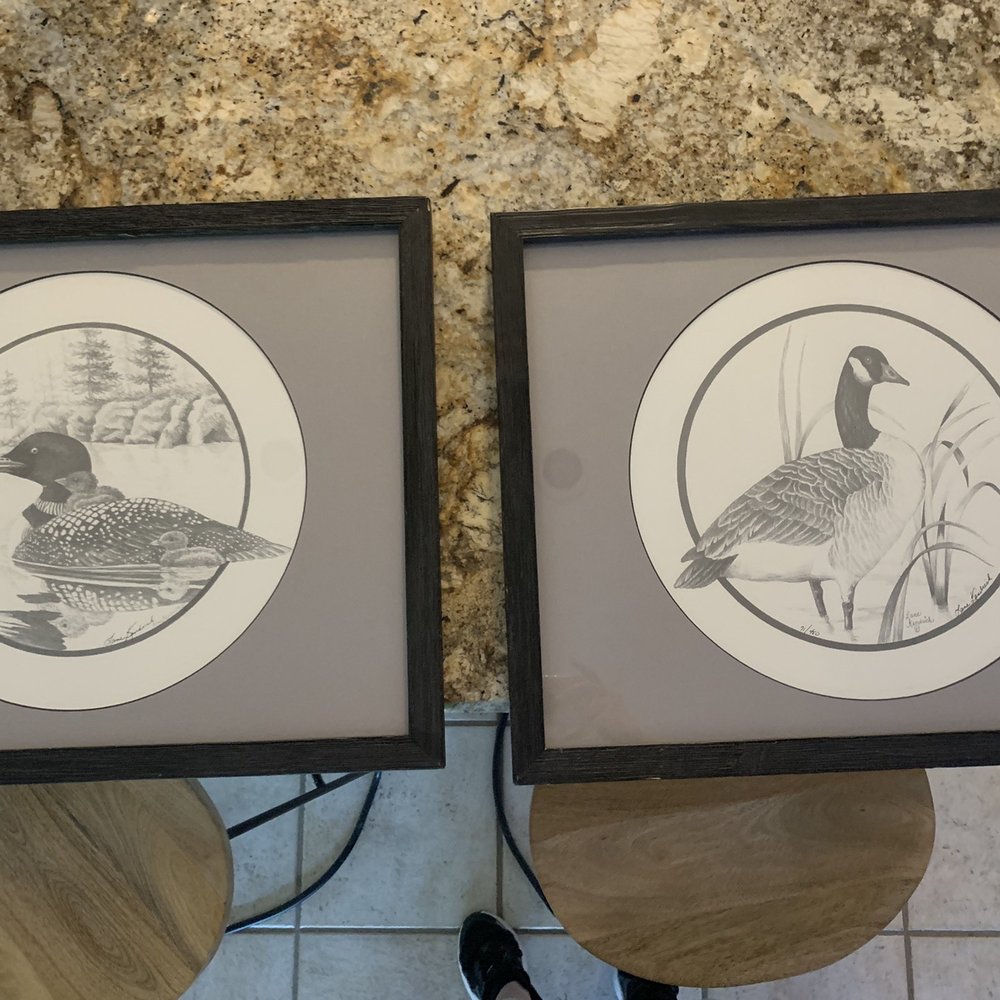 Hobby Lobby - Grey matt with black bevel, circular cut = Perfection!  Thank you Garrett!! - Arts & Crafts Near Me - Oklahoma City, Oklahoma