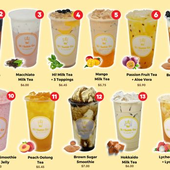 Hi Bubble Tea - Popular drinks - Bubble Tea Near Me - Puyallup, Washington Hi Bubble Tea - Popular drinks - Bubble Tea Near Me - Puyallup, Washington