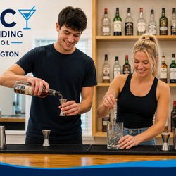 Abc Bartending School - Students practicing hands on training at ABC Bartending School Wilmington