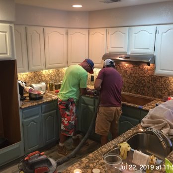Raudel's Tile & Granite - Two 3" cuts cost me $300 dollars. Raudel's charges $150 per guy. One guy is just holding a vacuum hose. What a rip off - Tiling Near Me - Sparks, Nevada
