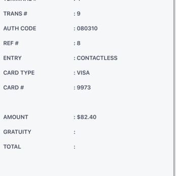Element Nail Bar - Photo of receipt with no pricing breakdown - Nail Salons Near Me - Phoenix, Arizona Element Nail Bar - Photo of receipt with no pricing breakdown - Nail Salons Near Me - Phoenix, Arizona