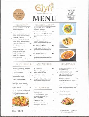 Menu photo 2 Glyn Park City, UT