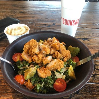 The Cookshack - Chicken Kale Salad and Mac 'N Cheese - Chicken Shop Near Me - Houston, Texas