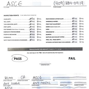 UBER AND LYFT INSPECTION SERVICE - Updated January 2025 - Request 