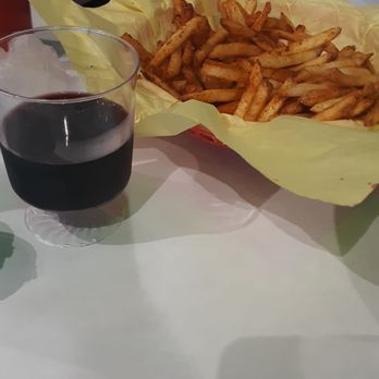 Kickin' Crab - Fries and red wine?! Great start to Memorial day! - Cajun/Creole Near Me - Carrollton, Texas Kickin' Crab - Fries and red wine?! Great start to Memorial day! - Cajun/Creole Near Me - Carrollton, Texas