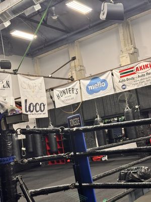 Peter Welch's boxing Gym by null