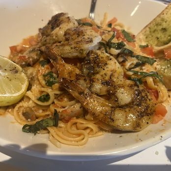 Bonefish Grill - Creamy Tomato  Shrimp Linguine - Seafood Near Me - Schaumburg, Illinois