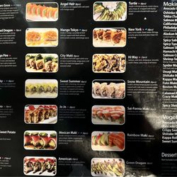 Royal Sushi - Menu