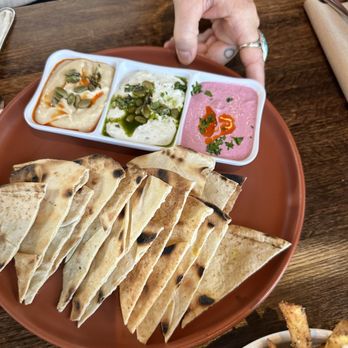 Pide & Stick - Dip trio - Mediterranean Near Me - Grand Rapids, Michigan Pide & Stick - Dip trio - Mediterranean Near Me - Grand Rapids, Michigan