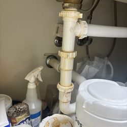 Northeast Family Dentistry - Nasty Buildup Coming From Under Sinks Where Cleaning Supplies Are