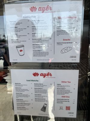 Menu photo 3 Ayer Coffee Tustin, CA Menu photo 3 Ayer Coffee Tustin, CA