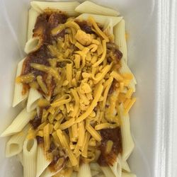 Brighton Hot Dog Shoppe - Pasta Chili