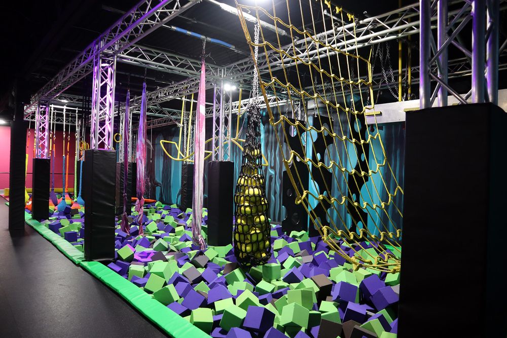 Social spots from Flying Squirrel Trampoline Park - Moscow Idaho