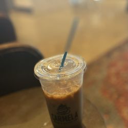 Carmela Coffee - Westlake - The iced coffee is blissful. I had it with hazelnut syrup.