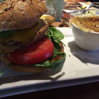 Firestone Walker - Paso Robles - Turkey burger with cheese and French onion soup. - Breweries Near Me - Paso Robles, California Firestone Walker - Paso Robles - Turkey burger with cheese and French onion soup. - Breweries Near Me - Paso Robles, California