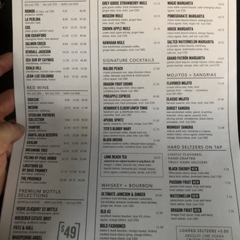Yard House - Cocktails Menu - Bars Near Me - Houston, Texas Yard House - Cocktails Menu - Bars Near Me - Houston, Texas