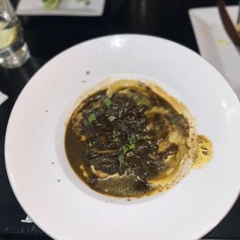 Djon Djon - Black Mushroom Ravioli - Haitian Near Me - New York, New York Djon Djon - Black Mushroom Ravioli - Haitian Near Me - New York, New York