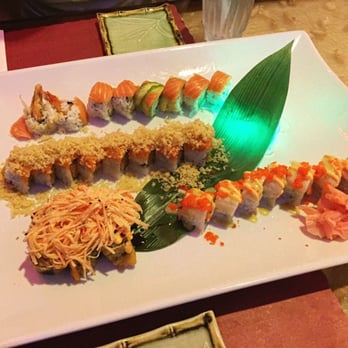 Crazy Cafe - Rolls: Ocean Blue, Crystal, Fantastic Tuna and Crazy Roll. - Japanese Near Me - Riverview, Florida Crazy Cafe - Rolls: Ocean Blue, Crystal, Fantastic Tuna and Crazy Roll. - Japanese Near Me - Riverview, Florida