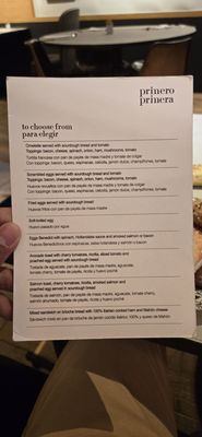 Primero Primera by null