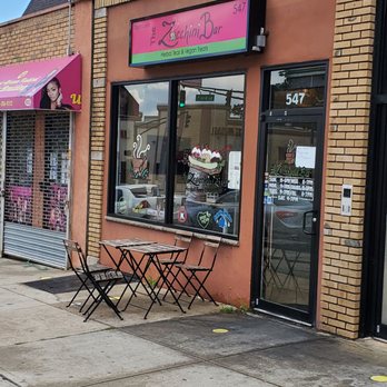 The Zucchini Bar - the outside of the restaurant - Vegan Near Me - Newark, New Jersey