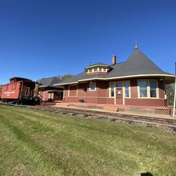 Witch's Hat Historic Village - South Lyon Historic Village's Witch's Hat Train Depot