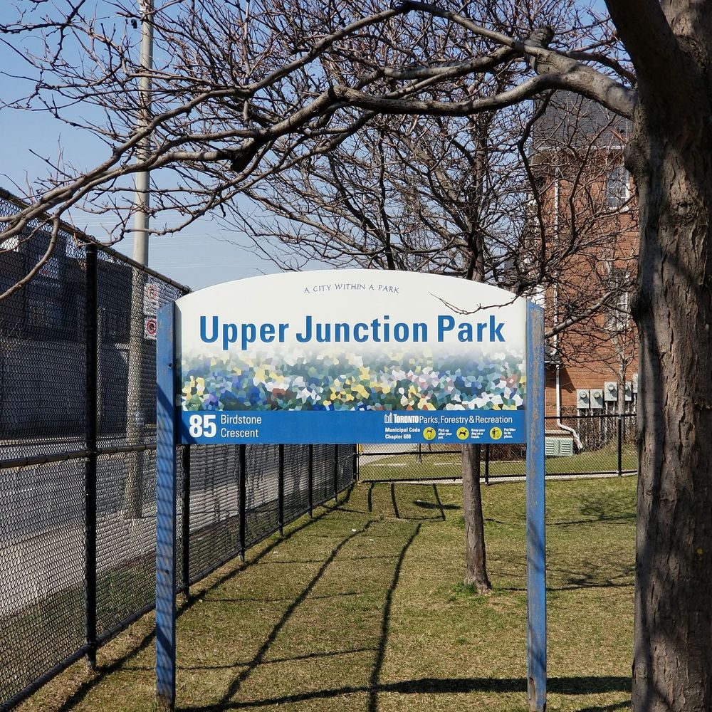 Upper Junction Park - Signage - Parks Near Me - Toronto, Ontario