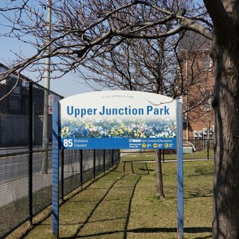 Upper Junction Park - Signage - Parks Near Me - Toronto, Ontario