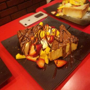 Tea Brick - Nutella and Chocolate Brick Toast ($6.95) - Tea Rooms Near Me - Monterey Park, California Tea Brick - Nutella and Chocolate Brick Toast ($6.95) - Tea Rooms Near Me - Monterey Park, California