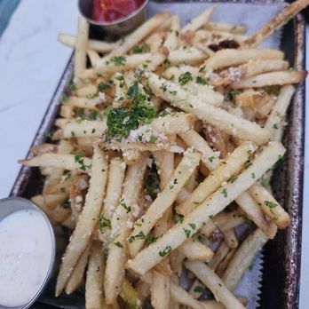 Station 16 - Truffle fries. Plentiful portion and enough for 2-3 people to share. - Cocktail Bars Near Me - Elk Grove, California Station 16 - Truffle fries. Plentiful portion and enough for 2-3 people to share. - Cocktail Bars Near Me - Elk Grove, California