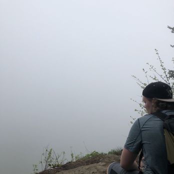 Rattlesnake Ridge - All the fog when we reached the top. - Hiking Near Me Rattlesnake Ridge - All the fog when we reached the top. - Hiking Near Me