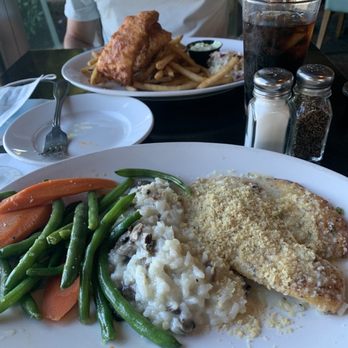 Angela's Kitchen - Tilapia Organata and fish and chips - New American Near Me - Surprise, Arizona