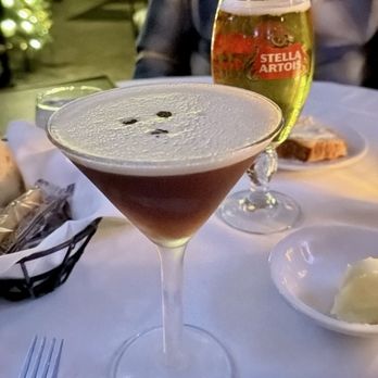 Dal Rae Restaurant - Espresso martini & Stella beer. - Steakhouses Near Me - Pico Rivera, California