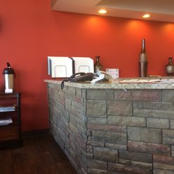 Beauty World Salon and Spa - Waiting area, with coffee.