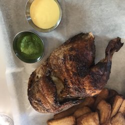 Via - Chicken was dry in parts. Plantains lacked the necessary crunchy exterior and tasted a lot like the oil they were fried in.