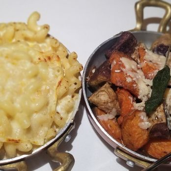 T-Bones - Sides:Mac &Cheese and Roasted Sweet Potato - Steakhouses Near Me - Las Vegas, Nevada