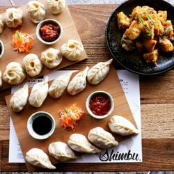 Shimbu - Beef and Vegetarian momos - photo from website