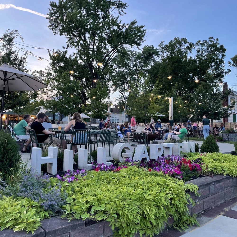 HillGarten - Outdoor patio / street view - Beer Gardens Near Me - Hilliard, Ohio