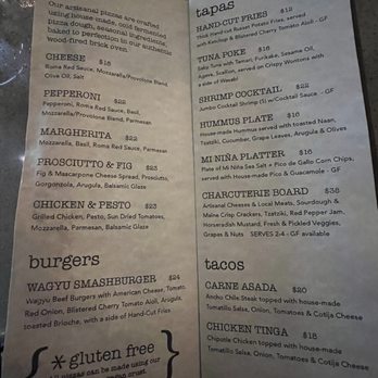 Wild Bevy - Food Menu - Distilleries Near Me - Wells, Maine