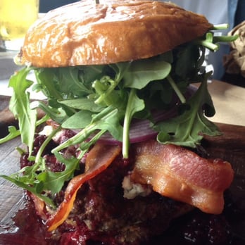 Scolari's Good Eats - Blackberry blue cheese burger - Burgers Near Me - Alameda, California Scolari's Good Eats - Blackberry blue cheese burger - Burgers Near Me - Alameda, California