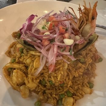 Aromas del Peru - Arroz con mariscos - Peruvian Near Me - West Miami, Florida