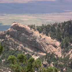 USFS Shannon Campground - The views are amazing