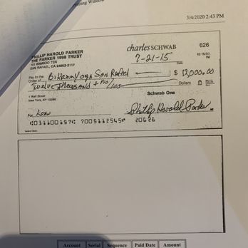 Charles Schwab - fraud checks 3.2 million and schwab did nothing to help or flag - Investing Near Me - Miami, Florida Charles Schwab - fraud checks 3.2 million and schwab did nothing to help or flag - Investing Near Me - Miami, Florida