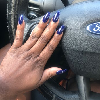 Angel Nails - My nails !!! Thanks Justin - Nail Salons Near Me - Virginia Beach, Virginia