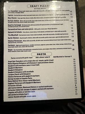 Menu photo 3 Numero Uno Tavern West Hills, CA