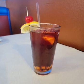 Havanazucar Cuban Restaurant - Red sangria. - Cuban Near Me - Hesperia, California