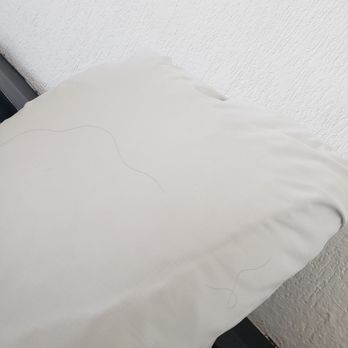 Hotel Real Rex - More hairs on pillow - Guanajuato, GUA